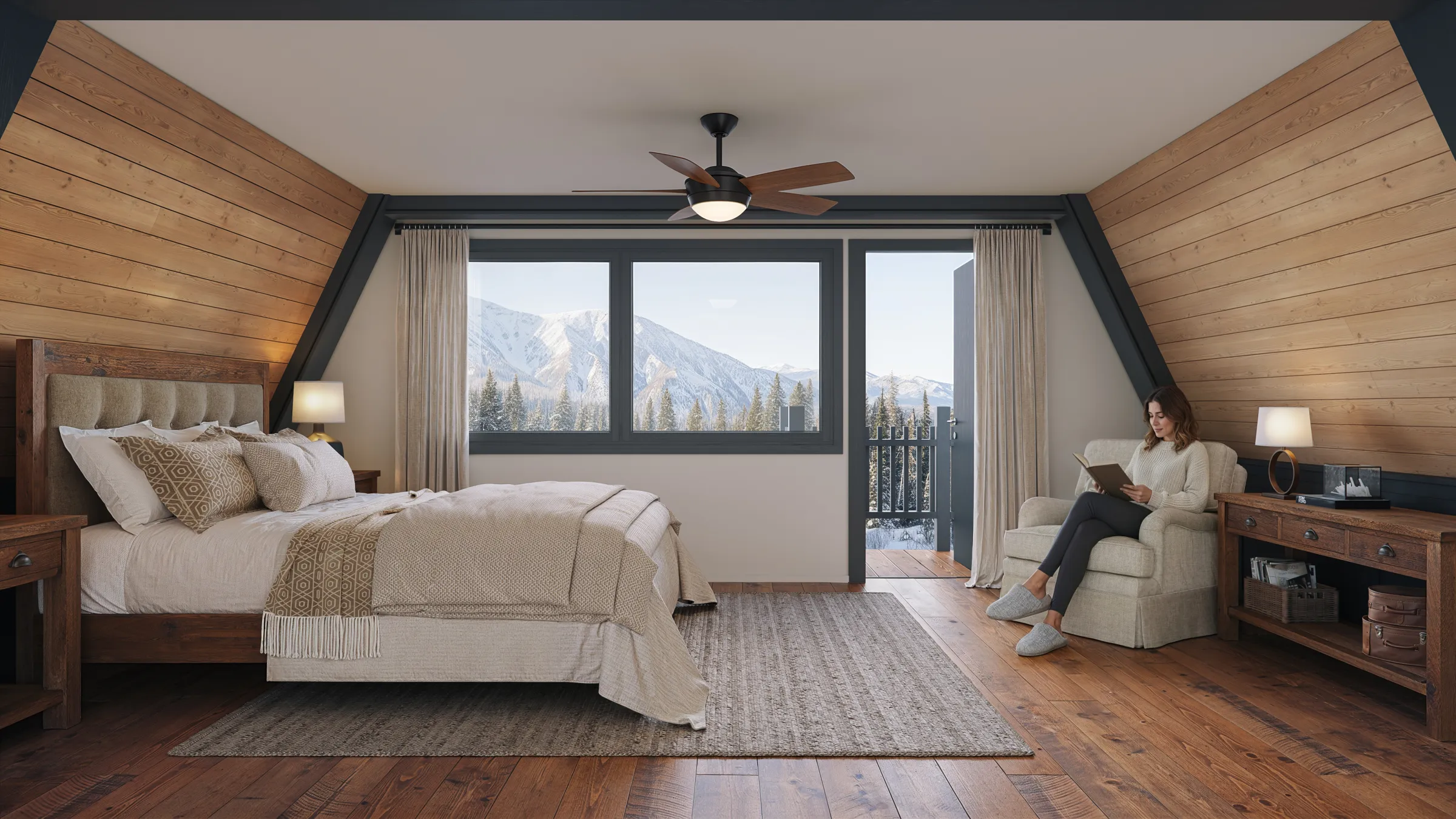 Rendering of an Altahaus bedroom